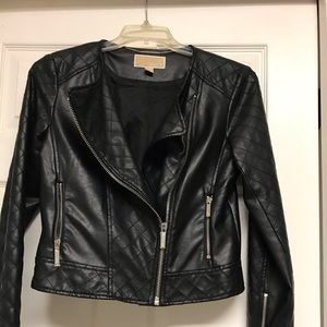 Michael Kors Leather Jacket